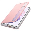 Samsung Galaxy S21+ 5G Clear View Cover EF-ZG996CPEGEE (Open Box - Excellent) - Pink