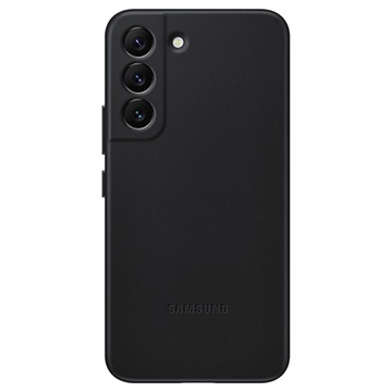 Samsung Galaxy S22 5G Leather Cover EF-VS901LBEGWW - Black