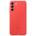 Samsung Galaxy S22+ 5G Silicone Cover EF-PS906TPEGWW - Glow Red