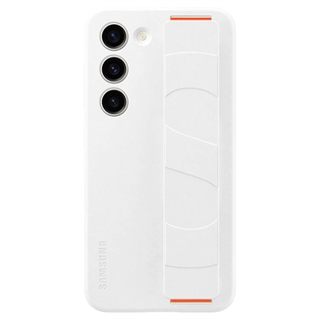 Samsung Galaxy S23+ 5G Silicone Grip Case EF-GS916TWEGWW - White