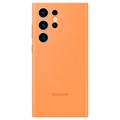 Samsung Galaxy S23 Ultra 5G Silicone Cover EF-PS918TOEGWW - Orange