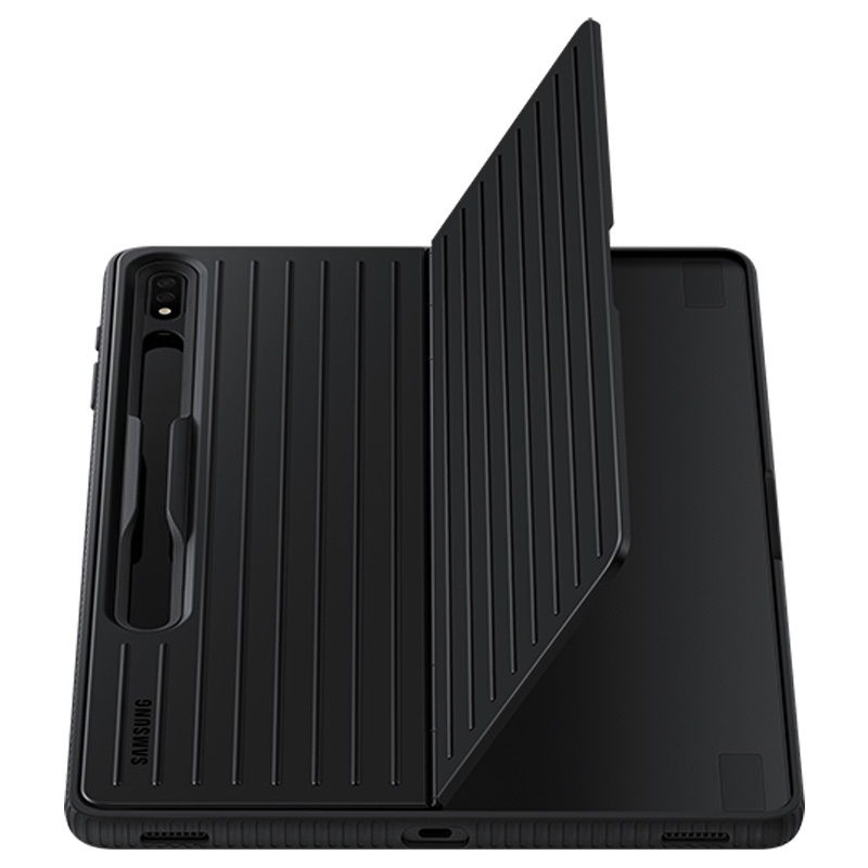 GalaxyタブレットS8 カバー　ブラック