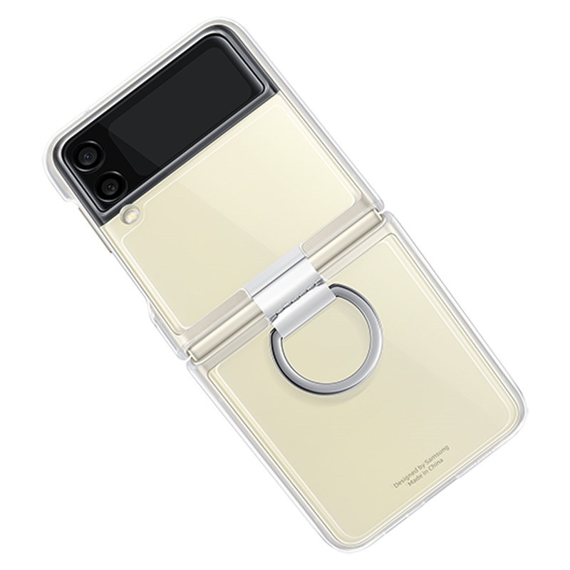 Samsung Galaxy Z Flip3 5G Clear Cover with Ring EFQF711CTEGWW