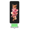 Samsung Galaxy Z Flip3 5G Silicone Cover with Strap EF-GF711TWEGWW - White