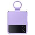 Samsung Galaxy Z Flip4 5G Silicone Cover with Ring EF-PF721TVEGWW - Bora Purple