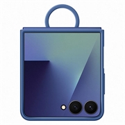 Samsung Galaxy Z Flip7 Silicone Cover with Ring EF-PF766TNEGWW - Blue