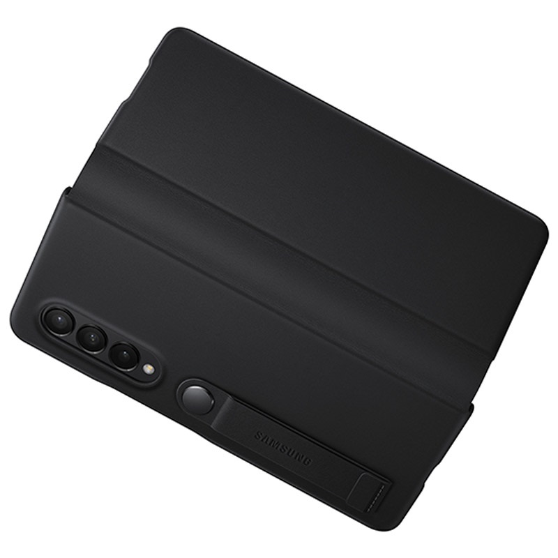 Samsung Galaxy Z Fold3 5G Leather Flip Cover EFFF926LBEGWW Black