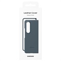 Samsung Galaxy Z Fold4 5G Leather Cover EF-VF936LJEGWW - Grey Green