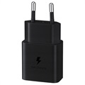 Samsung Fast Travel Charger & USB-C Cable EP-T1510XBEGEU - 15W - Black