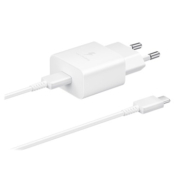 Samsung Fast Travel Charger & USB-C Cable EP-T1510XWEGEU - 15W - White