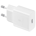 Samsung Fast Travel Charger & USB-C Cable EP-T1510XWEGEU - 15W - White