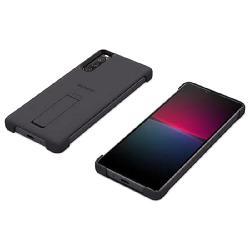 Sony Xperia 10 IV Style Cover with Stand XQZ-CBCCB