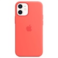 iPhone 12 Mini Apple Silicone Case with MagSafe MHKP3ZM/A - Pink Citrus