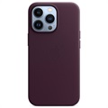 iPhone 13 Pro Apple Leather Case with MagSafe MM1A3ZM/A - Dark Cherry