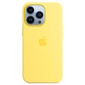 iPhone 13 Pro Apple Silicone Case with MagSafe MN663ZM/A - Lemon Zest