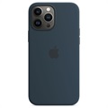 iPhone 13 Pro Max Apple Silicone Case with MagSafe MM2T3ZM/A - Abyss Blue