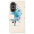 Glam Series Huawei Nova 10 Pro Wallet Case - Flowering Tree / Blue