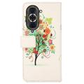 Glam Series Huawei Nova 10 Pro Wallet Case - Flowering Tree / Green