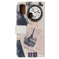 Glam Series OnePlus Nord N100 Wallet Case - Eiffel Tower