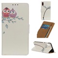 Glam Series Samsung Galaxy A10 Wallet Case - Owls