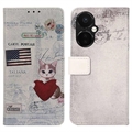 Glam Series OnePlus Nord CE 3 Lite/N30 Wallet Case - Cat