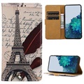 Glam Series Huawei Nova 10 Wallet Case - Eiffel Tower