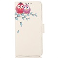 Glam Series Motorola Edge X30 Wallet Case - Owls