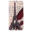 Glam Series Samsung Galaxy A53 5G Wallet Case - Eiffel Tower