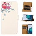 Glam Series Samsung Galaxy A73 5G Wallet Case - Owls