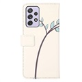 Glam Series Samsung Galaxy A73 5G Wallet Case - Owls