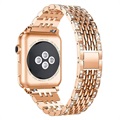 Apple Watch Series 7/SE/6/5/4/3/2/1 Glam Strap - 41mm/40mm/38mm - Rose Gold