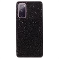 Glitter Series Samsung Galaxy S20 FE Hybrid Case - Black