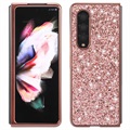 Glitter Series Samsung Galaxy Z Fold3 5G Hybrid Case - Rose Gold