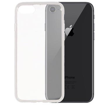 iPhone 7/8/SE (2020)/SE (2022) Glossy TPU Case - Transparent