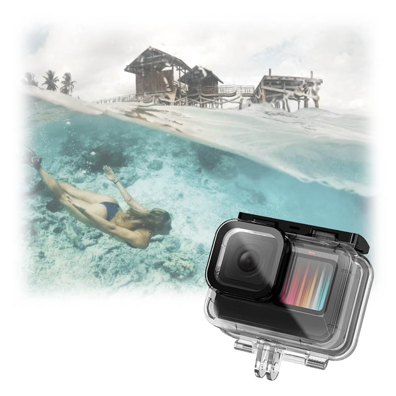 Gopro Hero 9 Black Waterproof Case Transparent Gopro Hero 9 Black Waterproof Case Transparent