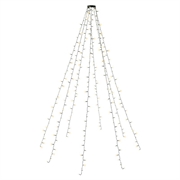 Goobay 280-LED Christmas Tree String Lights with Ring - 8x2m - Warm White