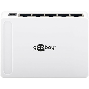 Goobay 5-Port Gigabit Ethernet Switch - 10/100/1000 Mbps