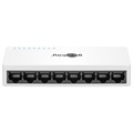Goobay 8-Port Fast Ethernet Switch - 10/100 Mbps - White
