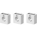 Goobay Digital Timer Socket 16A - 3-pack - White