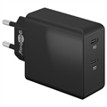 Goobay Dual USB-C Fast Wall Charger - 36W
