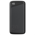 Goobay Fast Charge Power Bank - 20000mAh - Black