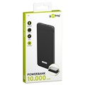 Goobay Fast Charge Wireless Power Bank - 10000mAh - Black