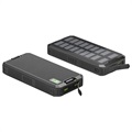 Goobay Fast Solar Power Bank 20000mAh - USB-C, USB - Black