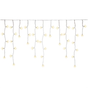 Goobay Icicle String Light with Timer - 400 LEDs - Warm White