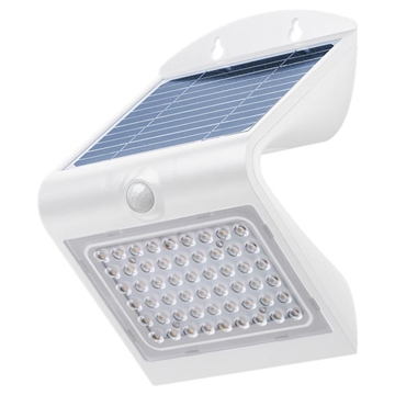 Goobay LED Solar Wall Light with Motion Sensor - 4W - White