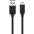 Goobay Micro USB Cable - 0.15m - Black