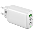 Goobay Multiport Quick Charger - 65W, 2x USB-C, USB-A