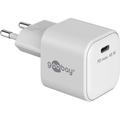 Goobay Nano 45W USB-C PD GaN Fast Charger - White