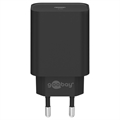Goobay Universal USB-C Wall Charger - PD, 45W - Black