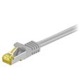 Goobay S/FTP CAT7 Round Network Cable - 10m - Grey